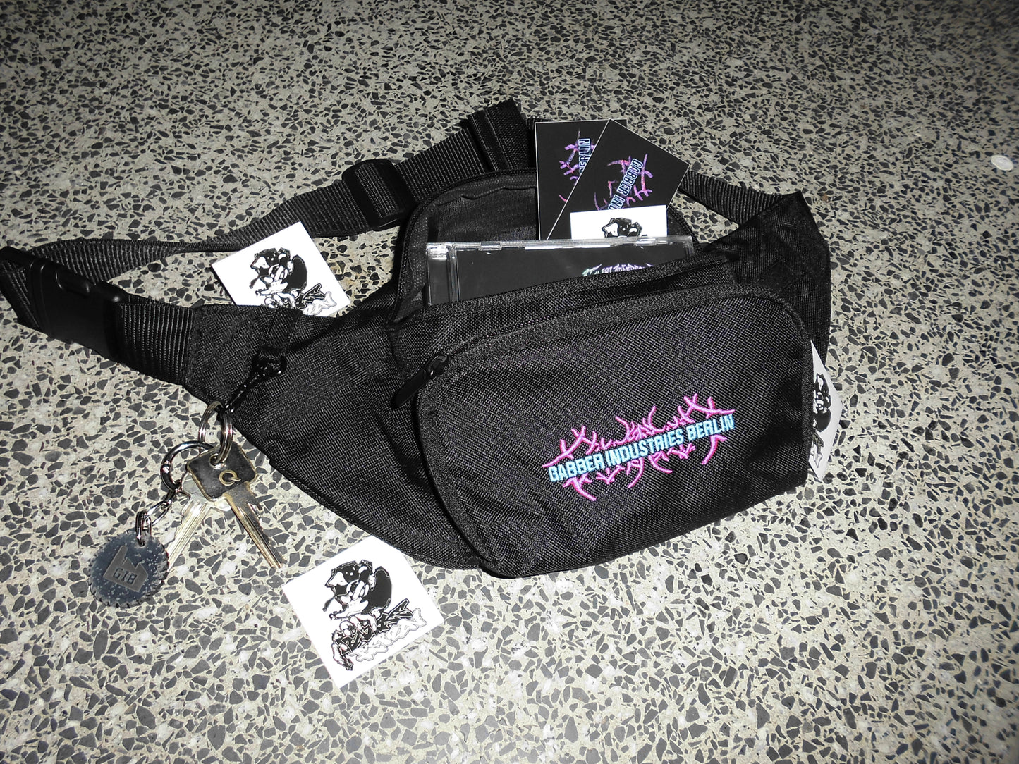 GiB-Fanny-Pack Waist Bag – Black